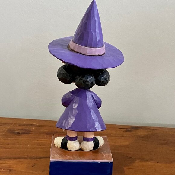 Jim Shore Peanuts Halloween Lucy Witch "TRICK OR TREAT" 2015 - 4045888- RARE. - Picture 5 of 9